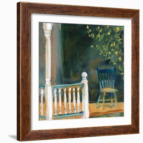 Porch Shadows-Sue Schlabach-Framed Art Print