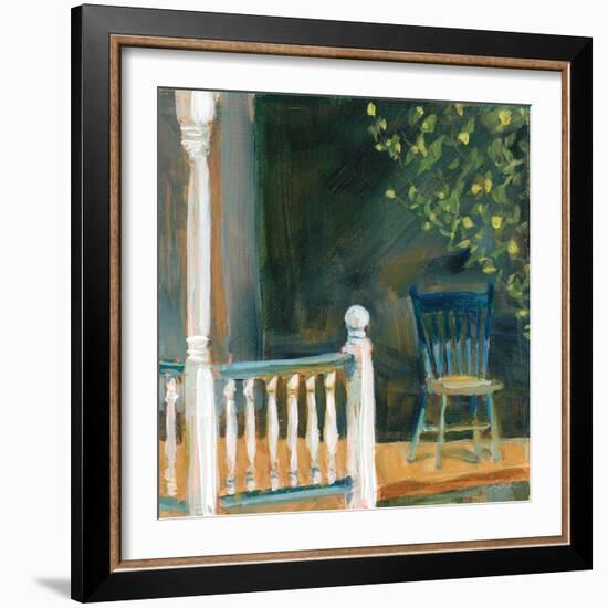 Porch Shadows-Sue Schlabach-Framed Art Print