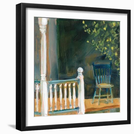 Porch Shadows-Sue Schlabach-Framed Art Print