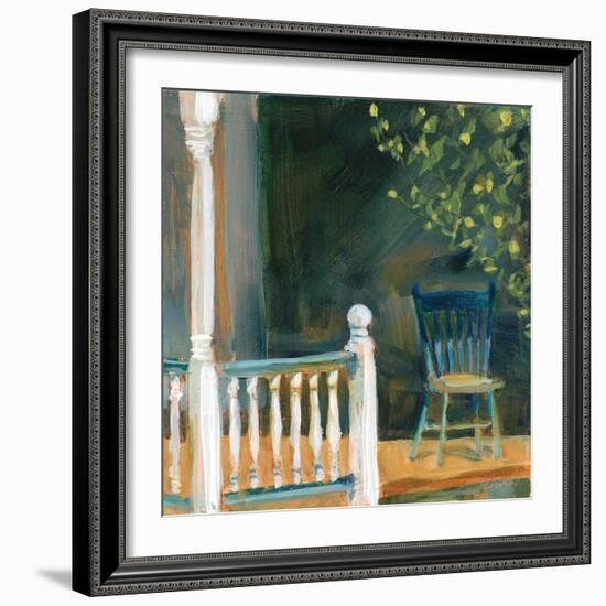 Porch Shadows-Sue Schlabach-Framed Art Print