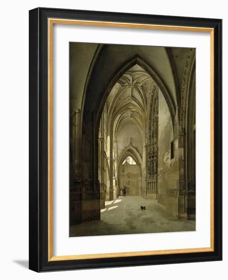 Porche de St. Germain L'Auxerrois-Etienne Bouhot-Framed Giclee Print
