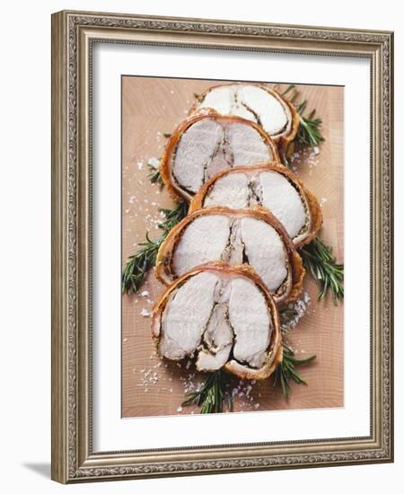 Porchetta with Rosemary and Pepper Crust (Italy)-null-Framed Photographic Print