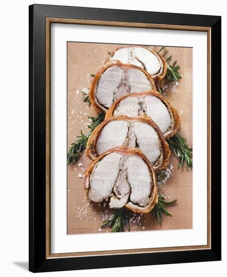 Porchetta with Rosemary and Pepper Crust (Italy)-null-Framed Photographic Print