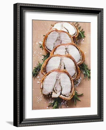 Porchetta with Rosemary and Pepper Crust (Italy)-null-Framed Photographic Print