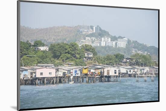 Poreporena stilt village, Port Moresby, Papua New Guinea, Pacific-Michael Runkel-Mounted Photographic Print