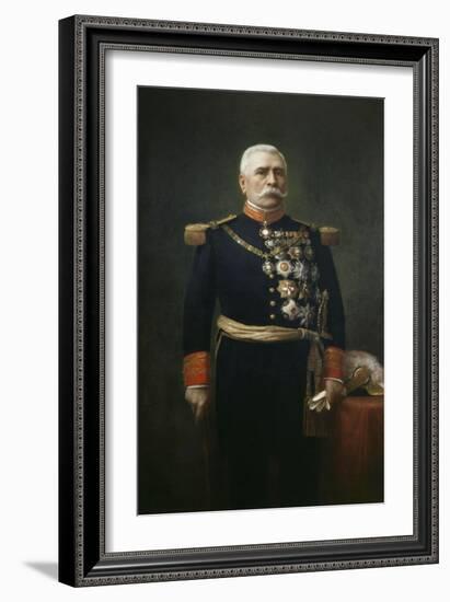 Porfirio Diaz, 1830-1915, Mexican General and Politician, President 1877-80 and 1884-1911-null-Framed Giclee Print