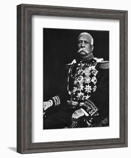 Porfirio Diaz of Mexico, C.1910-Pablo Viau-Framed Giclee Print