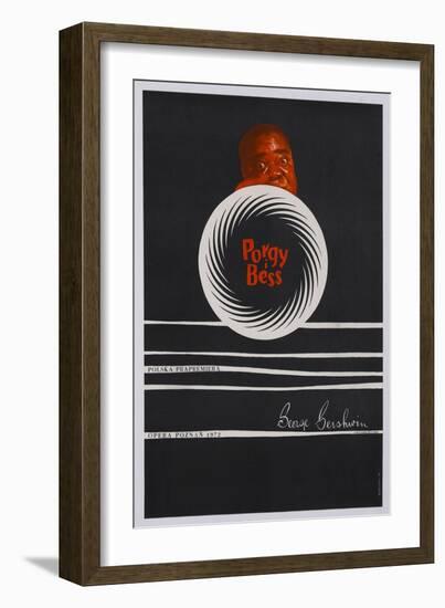 Porgy and Bess, Polish Movie Poster, 1959-null-Framed Art Print