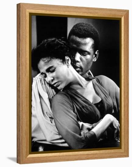 Porgy And Bess, Sidney Poitier, Dorothy Dandridge, 1959-null-Framed Stretched Canvas