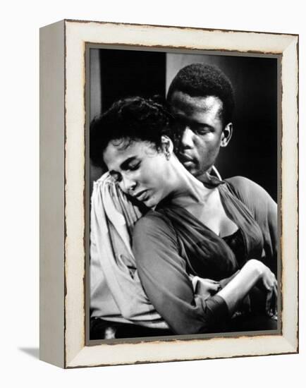 Porgy And Bess, Sidney Poitier, Dorothy Dandridge, 1959-null-Framed Stretched Canvas