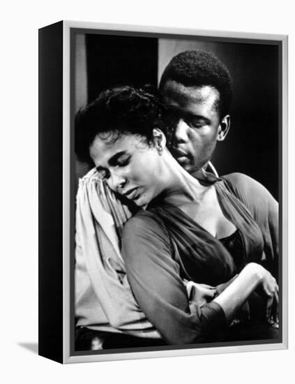 Porgy And Bess, Sidney Poitier, Dorothy Dandridge, 1959-null-Framed Stretched Canvas