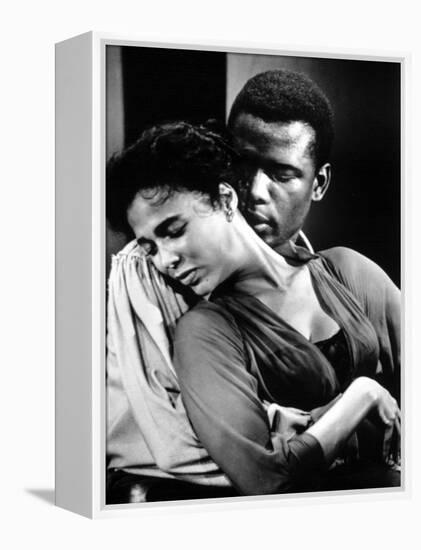 Porgy And Bess, Sidney Poitier, Dorothy Dandridge, 1959-null-Framed Stretched Canvas