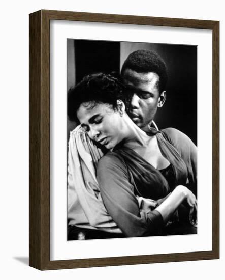 Porgy And Bess, Sidney Poitier, Dorothy Dandridge, 1959-null-Framed Photo