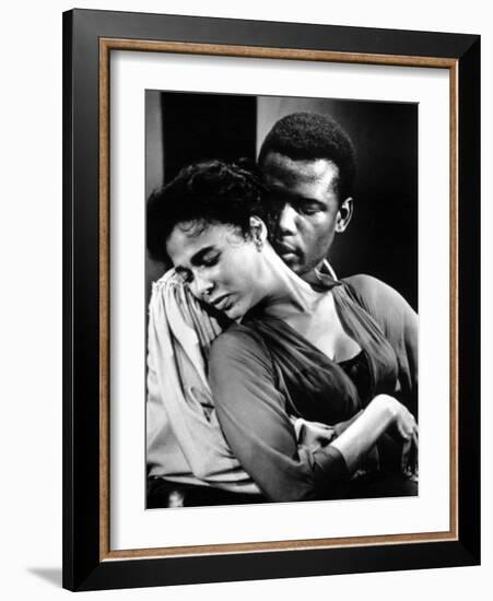 Porgy And Bess, Sidney Poitier, Dorothy Dandridge, 1959-null-Framed Photo