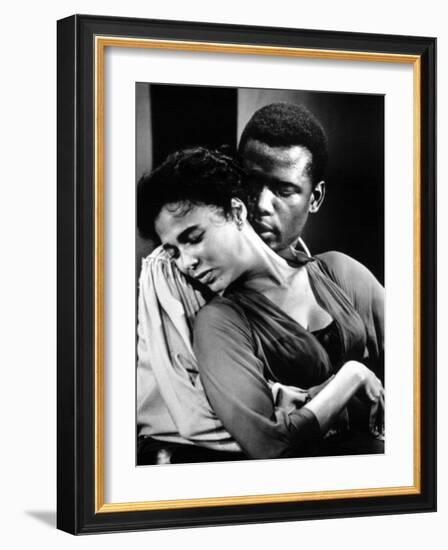 Porgy And Bess, Sidney Poitier, Dorothy Dandridge, 1959-null-Framed Photo