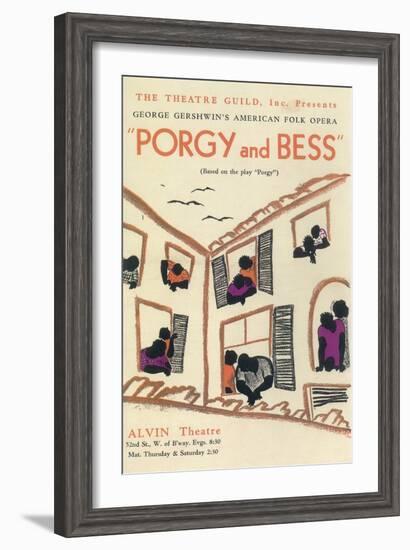 Porgy And Bess-null-Framed Art Print