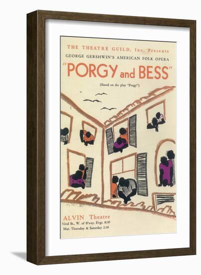 Porgy And Bess-null-Framed Art Print