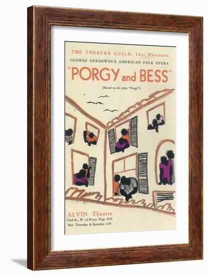 Porgy And Bess-null-Framed Art Print