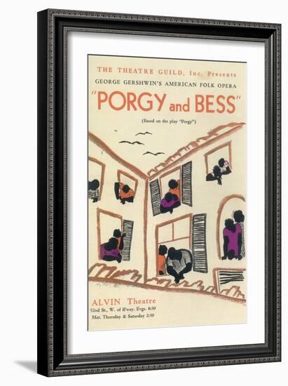 Porgy And Bess-null-Framed Art Print