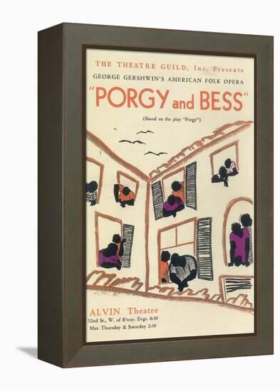 Porgy And Bess-null-Framed Stretched Canvas