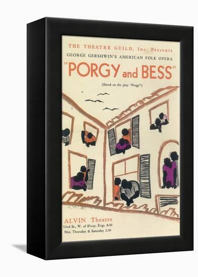 Porgy And Bess-null-Framed Stretched Canvas