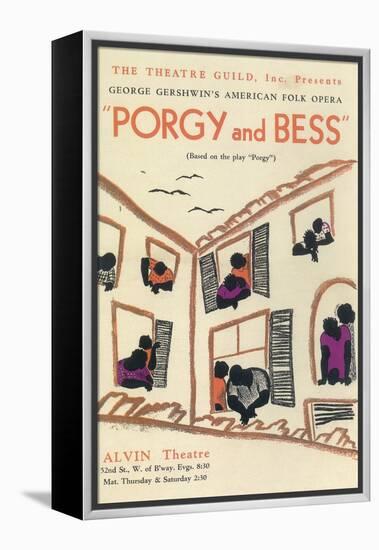 Porgy And Bess-null-Framed Stretched Canvas