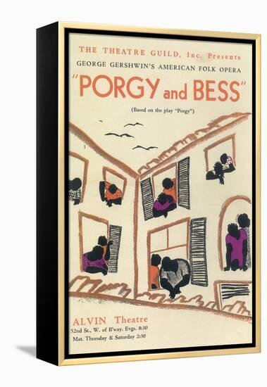 Porgy And Bess-null-Framed Stretched Canvas