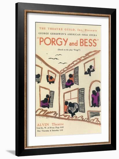 Porgy And Bess-null-Framed Premium Giclee Print