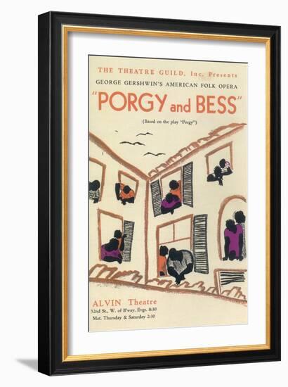 Porgy And Bess-null-Framed Premium Giclee Print