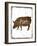 Pork Butcher Block-Sheldon Lewis-Framed Art Print