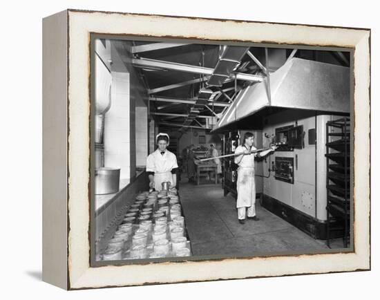 Pork Pie Production, Rawmarsh, South Yorkshire, 1955-Michael Walters-Framed Premier Image Canvas