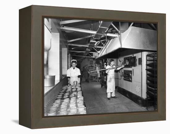 Pork Pie Production, Rawmarsh, South Yorkshire, 1955-Michael Walters-Framed Premier Image Canvas