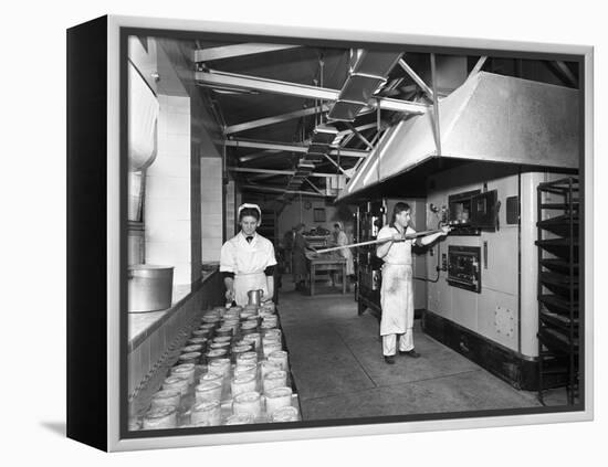 Pork Pie Production, Rawmarsh, South Yorkshire, 1955-Michael Walters-Framed Premier Image Canvas