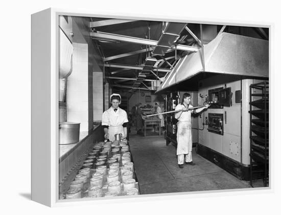 Pork Pie Production, Rawmarsh, South Yorkshire, 1955-Michael Walters-Framed Premier Image Canvas