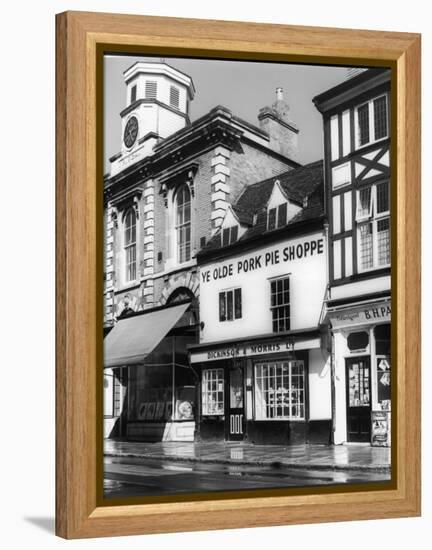 Pork Pie Shop 1960s-null-Framed Premier Image Canvas