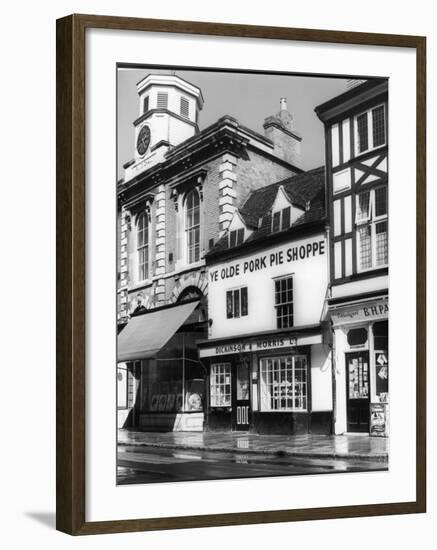 Pork Pie Shop 1960s-null-Framed Photographic Print