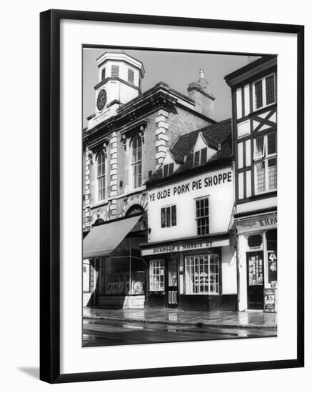 Pork Pie Shop 1960s-null-Framed Photographic Print