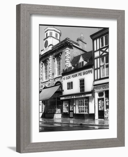 Pork Pie Shop 1960s-null-Framed Photographic Print