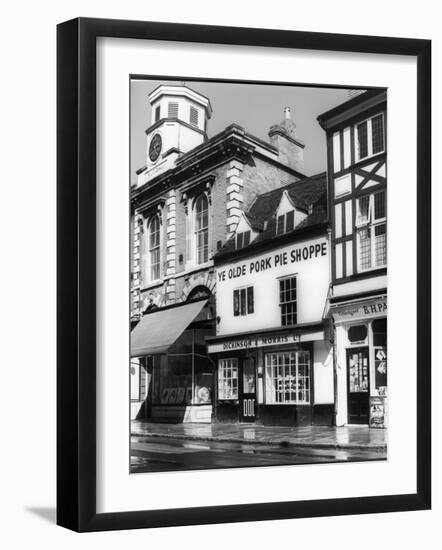 Pork Pie Shop 1960s-null-Framed Photographic Print