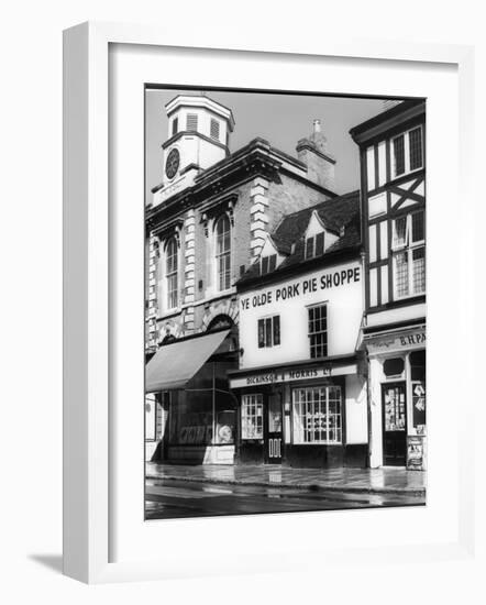 Pork Pie Shop 1960s-null-Framed Photographic Print