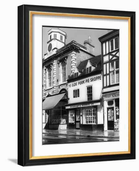 Pork Pie Shop 1960s-null-Framed Photographic Print