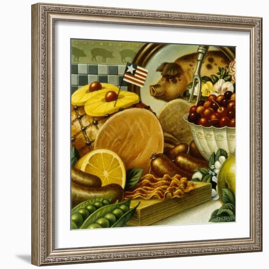 Pork Still Life-Dan Craig-Framed Giclee Print