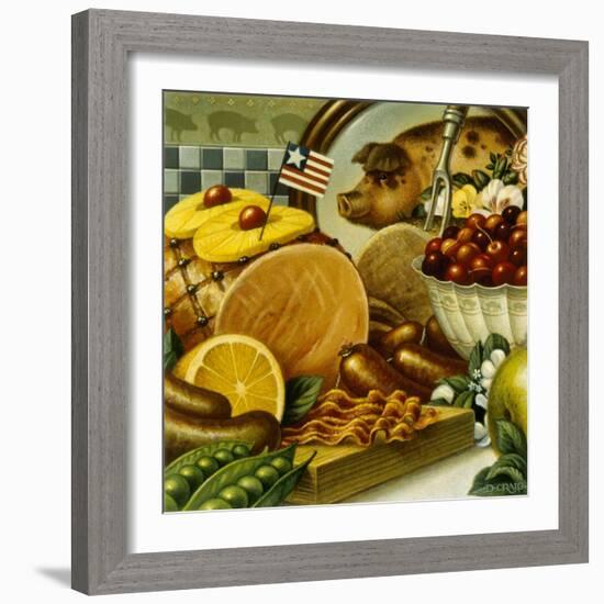 Pork Still Life-Dan Craig-Framed Giclee Print