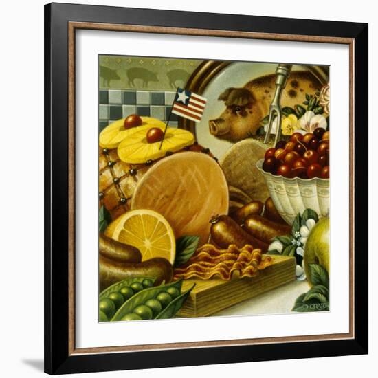 Pork Still Life-Dan Craig-Framed Giclee Print