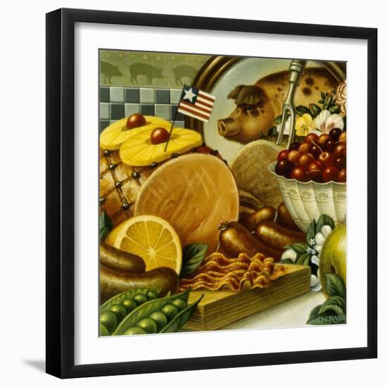 Pork Still Life-Dan Craig-Framed Giclee Print