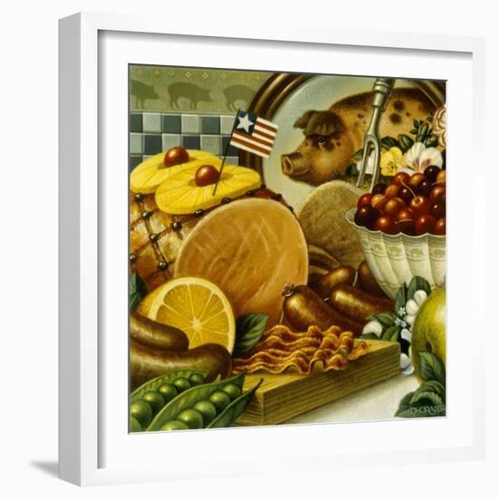 Pork Still Life-Dan Craig-Framed Giclee Print