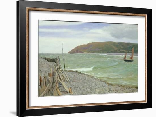 Porlock Bay, 1891-Charles Napier Hemy-Framed Giclee Print