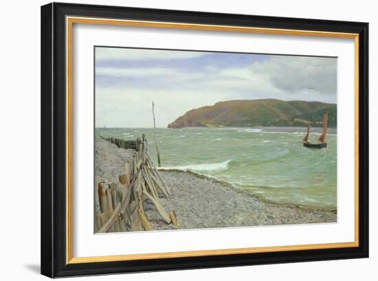 Porlock Bay, 1891-Charles Napier Hemy-Framed Giclee Print