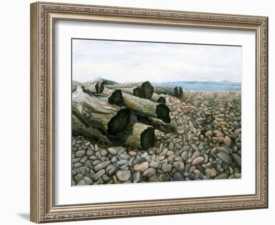 Porlock Weir-Cristiana Angelini-Framed Giclee Print