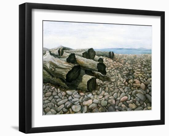 Porlock Weir-Cristiana Angelini-Framed Giclee Print